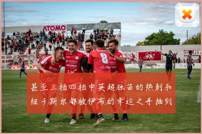 甚至三档四档中英超独苗的热刺和纽卡斯尔都被伊布的幸运之手抽到了