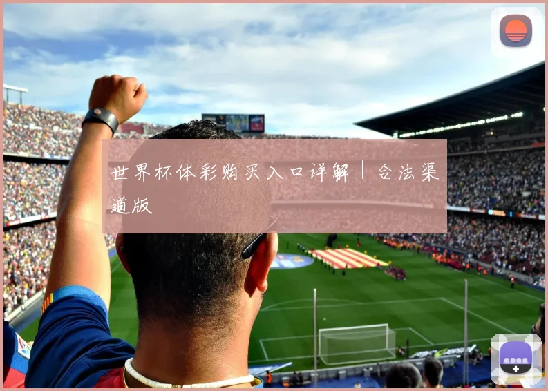 世界杯体彩购买入口详解｜合法渠道版